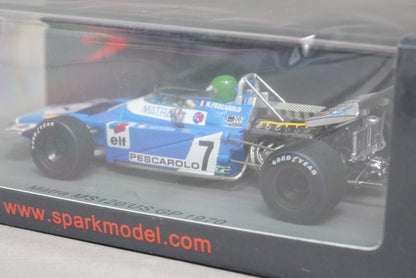 1:43 SPARK S4326 Matra MS120 H.Pescarolo USA GP 1970 #7
