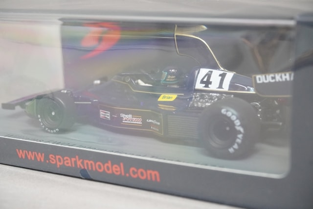 1:43 SPARK S7494 Williams FW04 B.McGuire International Trophy 1976 #41