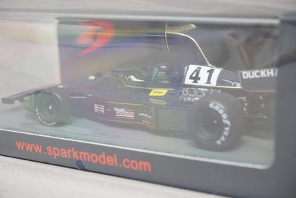 1:43 SPARK S7494 Williams FW04 B.McGuire International Trophy 1976 #41