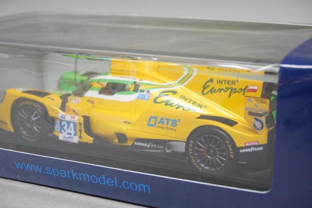 1:43 SPARK S8744 Oreca 07 Gibson Inter Europol Competition Le Mans Class winner 2023 #34