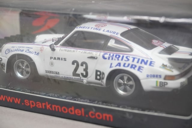 1:43 SPARK S6633 Porsche 911 Carrera RS 3.0 Monte Carlo 1976 7th #23