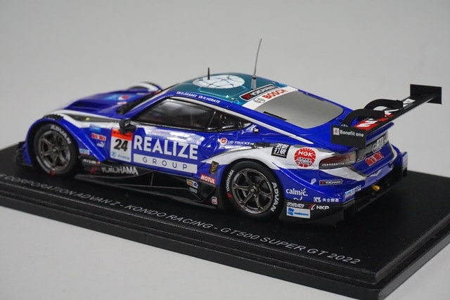1:43 SPARK SGT029 Nissan Realize Corporation ADVAN Z Condo Racing GT500 Super GT 2022 #24