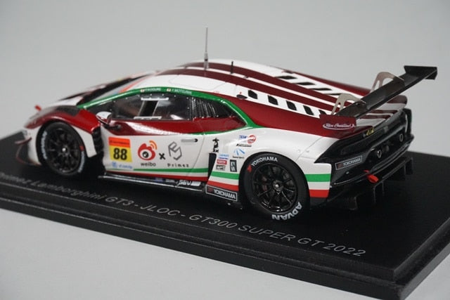 1:43 SPARK SGT038 Lamborghini Weibo Primez GT3 JLOC GT300 Super GT 2022 #88