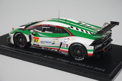 1:43 SPARK SGT087 Lamborghini Bamboo Airways GT3 JLOC GT300 Super GT 2023 #87