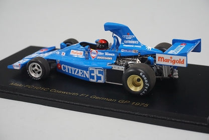 1:43 SPARK RS1766 Maki FC101C Cosworth F1 German GP 1975 #35 Raceland
