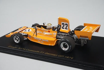 1:43 SPARK RS1781 Ensign N174 Cosworth F1 German GP 1974 #22 Raceland