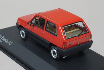 1:43 MINICHAMPS 400121401 Fiat Panda 45 Red