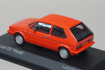 1:43 MINICHAMPS 400055170 VW Volks Wagen Golf I GTI Pirelli 1983 Red