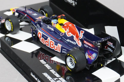 1:43 MINICHAMPS 410110071 Renault Red Bull Racing S.Vettel Show Car 2011