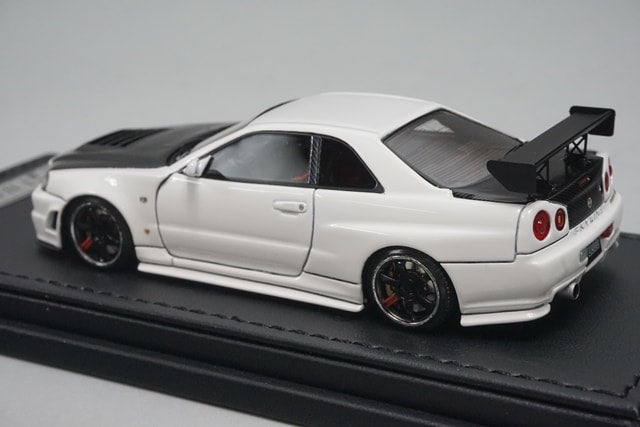 1:43 ignition model IG0609 Nissan NISMO R34 GT-R Z-tune White