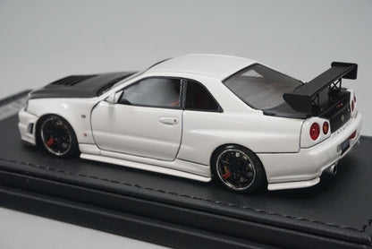 1:43 ignition model IG0609 Nissan NISMO R34 GT-R Z-tune White