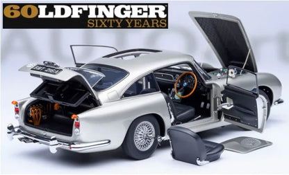 70296 AUTOart 1:18 Aston Martin DB5 "Goldfinger" Bond Car