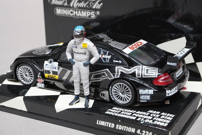 1:43 MINICHAMPS 400023292 Mercedes-Benz CLK DTM First Podium Ceremony Hockenheim 2002 #2 J. Alesi