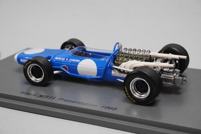 1:43 SPARK S7184 Matra MS11 Presentation 1968  Jean-Pierre Beltoise