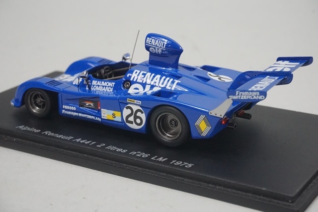 1:43 SPARK S1549 Alpine Renault A441 2 litres LM 1975 #26