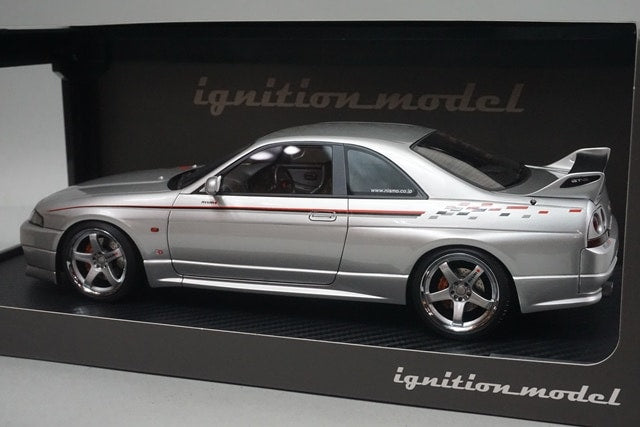 1:18 ignition model IG1840 Nissan Skyline GT-R (BCNR33) V-spec Silver