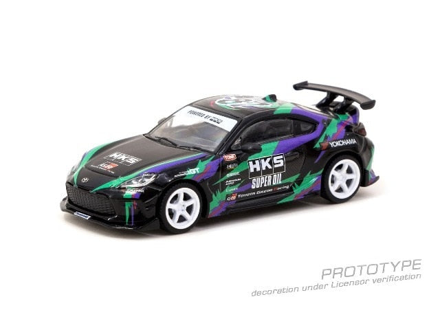 T64G-038-BK Tarmac Works 1:64 Toyota HKS GR86 Black