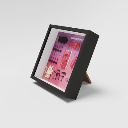 FY64065 Finclassically 1:64 Countach LP5000 QV Pink Parts Display Frame