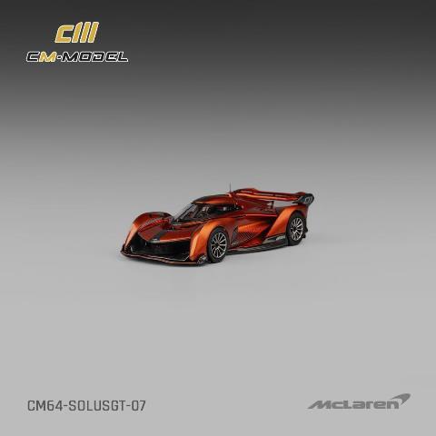 CM64-SOLUSGT-07 CM-Model 1:64 McLaren Solus GT Metallic Orange model car