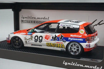 1:18 ignition model IG3051 Idemitsu MOTION Mugen Civic Macau Cup Race 1994 #9