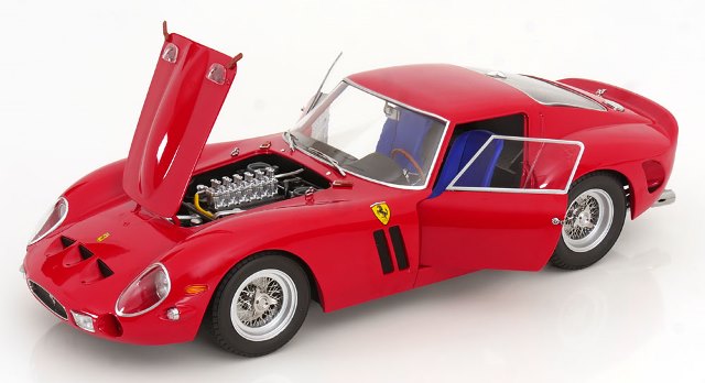 KKDC120121 KK scale 1:12 Ferrari 250 GTO 1962 Red