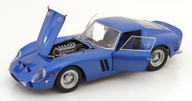KKDC120122 KK scale 1:12 Ferrari 250 GTO 1962 Blue Metallic