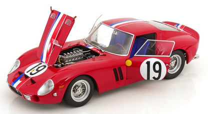 KKDC120125 KK scale 1:12 Ferrari 250 GTO 1962 2nd 24h Le Mans 1962 #19