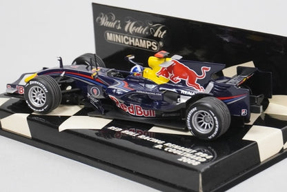 1/43 MINICHAMPS 400080009 Red Bull Racing Renault RB4 2008 #9 D. Coulthard