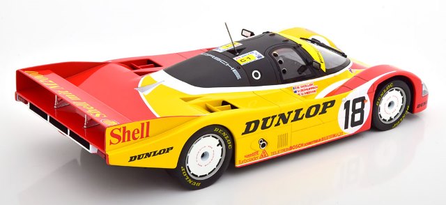 187414 NOREV 1:18 Porsche 962C 24h Le Mans 1988 #18 Wollek/Schuppan/v.d.Merwe MODELISSIMO model car