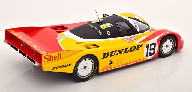 187415 NOREV 1:18 Porsche 962C 24h Le Mans 1988 #19 Andretti/Andretti/Andretti MODELISSIMO model car
