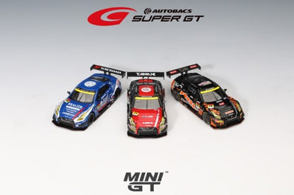 MGT00860-BL TSM MINI-GT 1:64 Nissan GT-R NISMO GT3 SUPER GT Series 2023 #10 "PONOS GAINER GT-R" GAINER (LHD) Japan limited blister specification