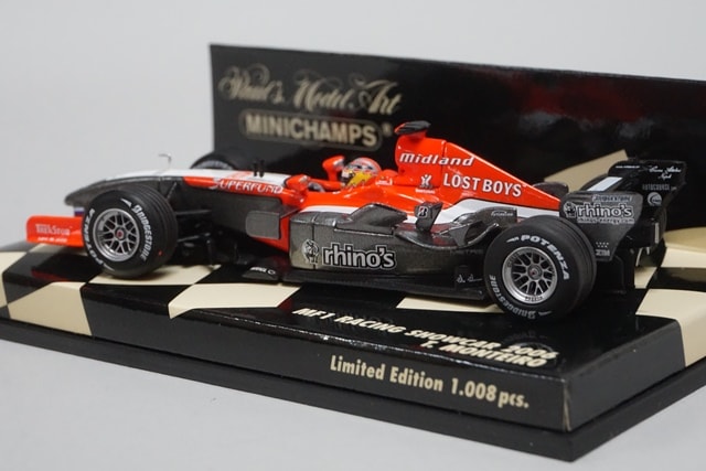 1:43 MINICHAMPS 400060088 MF1 Racing Show Car 2006 #18 T.Monteiro model car