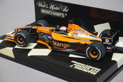 1:43 MINICHAMPS 400010014 Orange Arrows AsiaTech A22 #14 J.Verstappen model car