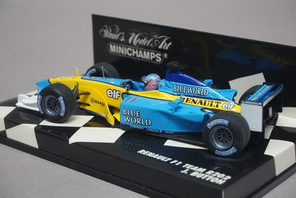 1:43 MINICHAMPS 400020015 Renault F1 Team R202 #15 J. Button model car