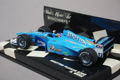 1:43 MINICHAMPS 430000012 Benetton Playlife B200 #12 A.Waltz model car