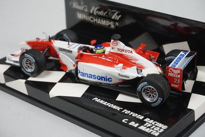 1:43 MINICHAMPS 400030021 Panasonic Toyota TF103 #21 C.D. Matta avex decal