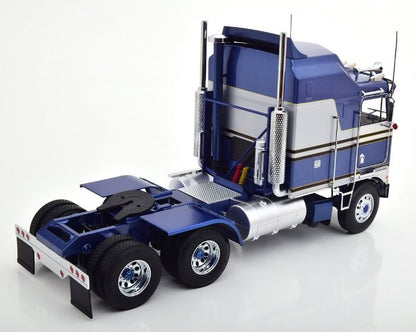 RK180144 ROAD KINGS 1:18 Kenworth K100 Aerodyne 1976 bluemetallic/silver