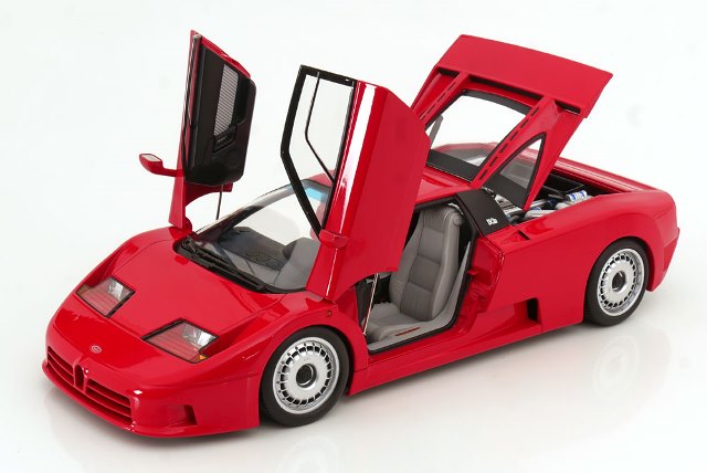 KKDC120133 KK scale 1:12 Bugatti EB110 1991 Red