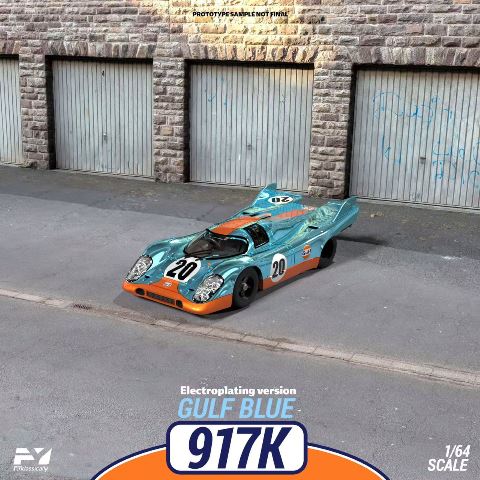 FY64067 Finclassically 1:64 Porsche 917K GULF BLUE #20