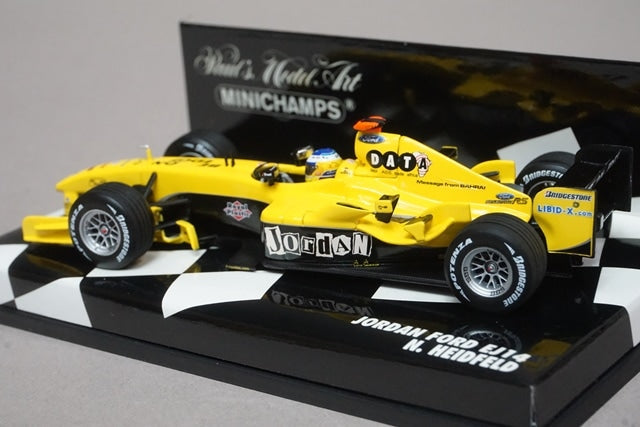 1:43 MINICHAMPS 400040018 Jordan Ford EJ14 N. Heidfeld model car