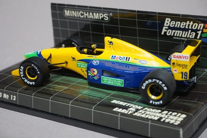 1:43 MINICHAMPS 400920119 Benetton Ford B191B First Half 1992 #19 M. Schumacher