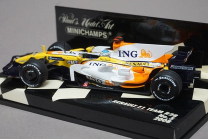 1:43 MINICHAMPS 400080005 Renault F1 Team R28 2008 #5 model car