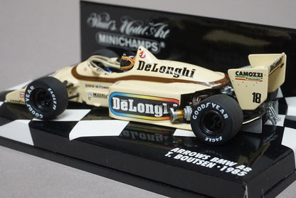 1:43 MINICHAMPS 400850018 Arrows BMW A8 1985 #18 T. Boutsen model car