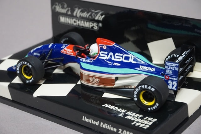 1:43 MINICHAMPS 400920032 Jordan Hart 192 1992 #32 S.Modena model car