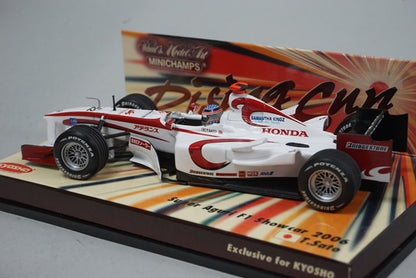 1:43 MINICHAMPS 403060292 KYOSHO Custom Honda Super Aguri F1 Show Car 2006 #22 Takuma Sato