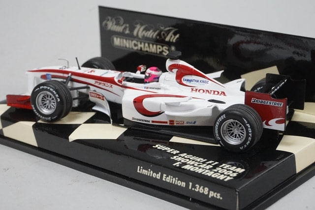 1:43 MINICHAMPS 400060193 Honda Super Aguri F1 Team Show Car 2006 #23 F.Montagny