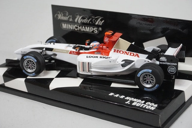 1:43 MINICHAMPS 400040009 BAR Honda 006 #9 J. Button model car