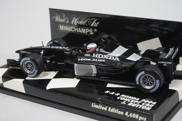 1:43 MINICHAMPS 400030117 BAR Honda Concept Car 2004 J. Button model car