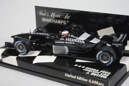1:43 MINICHAMPS 400030117 BAR Honda Concept Car 2004 J. Button model car
