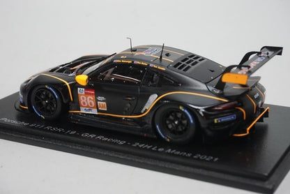 1:43 SPARK S8271 Porsche 911 RSR-19 GR Racing LM 24H 2021 #86 model car